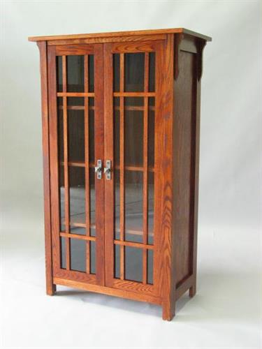Mission Oak Cabinet 30600 Early American Stain special handle Mission Oak Cabinet 30600 Early American Stain special handle